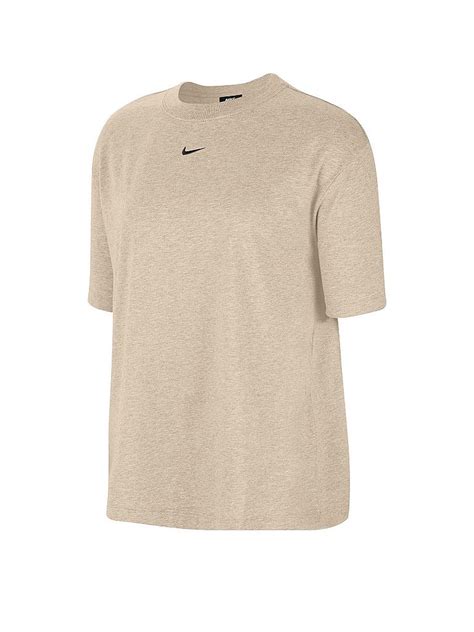 nike t shirt damen beige